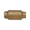 Everflow SWT Inline Spring Loaded Check Valve, Cast Brass 1/2" 150C012-NL